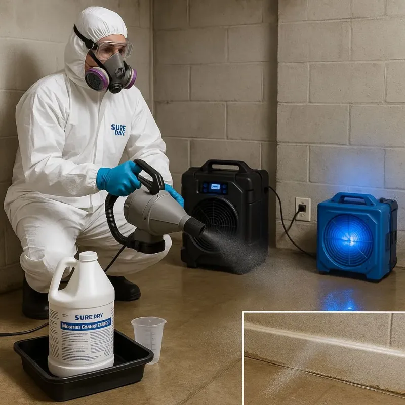 Sanitization and Odor Removal process in Charlotte, MI