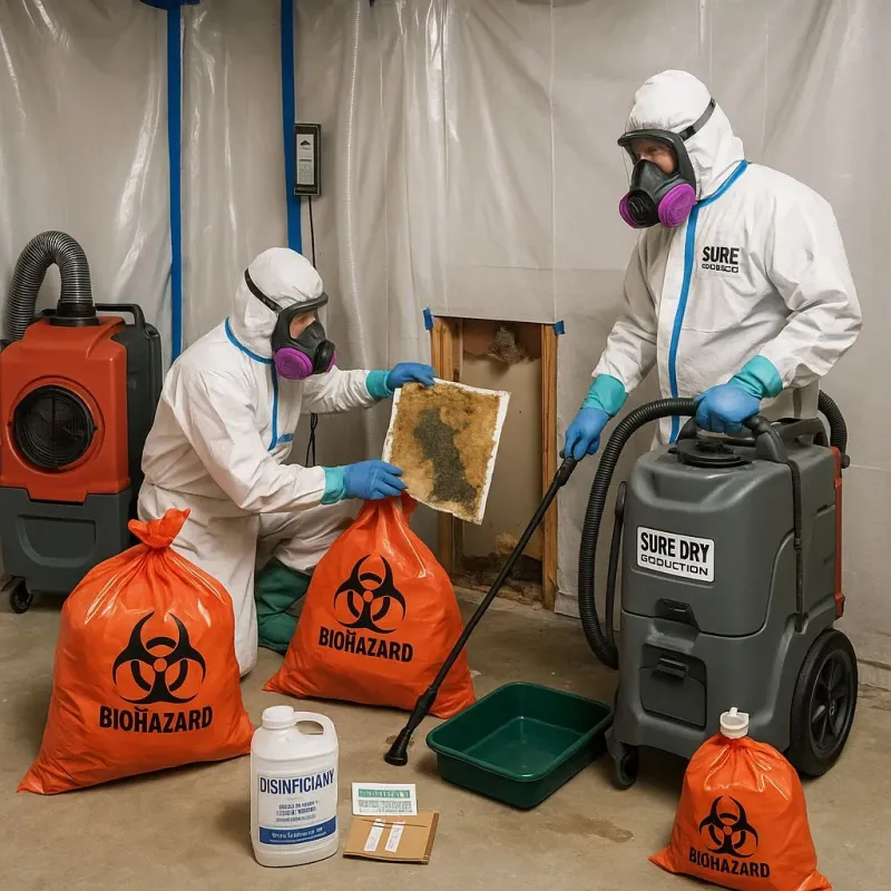 Contaminated Water Handling Protocols process in Charlotte, MI