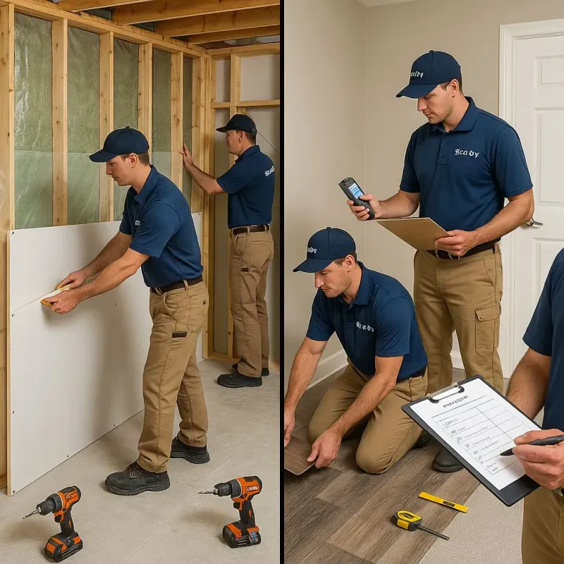 Repairs and Reconstruction process in Charlotte, MI